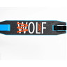 Самокат NOVATRACK WOLF JR, 100 мм, синий 100P.WOLFJR.BL24